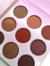 Make up custom packing Mineral shimmer high pigment cosmetics 9 color cardboard eyeshadow palette