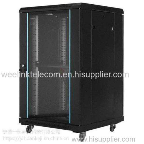 19" colded rolled steel material Network server Rack Cabinet 18U-47U