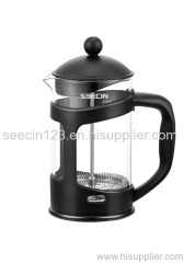 Taiwan Classic B11 Borosolicate glass French press Coffee and Tea Press Plastic coffee plunger