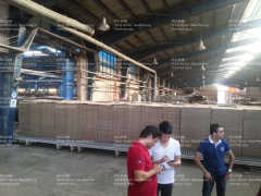 2500mm width carton box corrugated cardboard single facer production line 1Cassette 1Fast Change