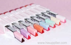 No Logo Waterproof Cosmetics Two-color stereo V-shaped Lipstick Makeup Women 24 Hour Waterproof Matte Liquid Lipstick