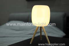 Electric Acorns Table Lamp With LED and USB