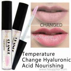 Temperature color change Nourishing Lip Gloss liquid lipstick
