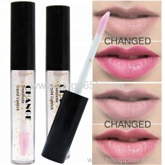 Temperature color change Nourishing Lip Gloss liquid lipstick