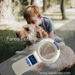 134.2KHz/125KHz RFID Handheld chip scanner ISO11784/785 FDX-B animal dog cat microchips reader for cattle tracking