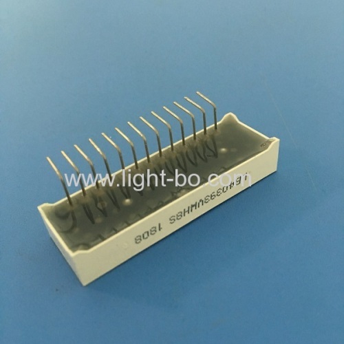 Ultra white common anode0.394 Digit 7 Segment LED Display for Digital Set-top Box (STB)