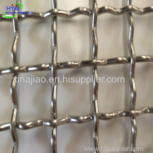 stainless steel crimped wire mesh /barbecue wire mesh/double crimped mesh