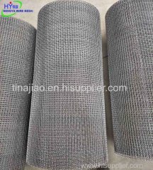 stainless steel crimped wire mesh /barbecue wire mesh/double crimped mesh