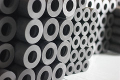 High purity graphite tube