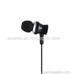 Mobile Phone3.5mm Wired Silver Stereo in Ear Earphone