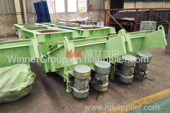 Motor vibrating feeder for crushing production line