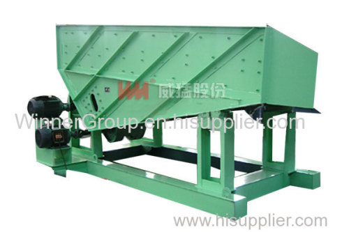 Winner vibrating feeder for coal filtering and grading