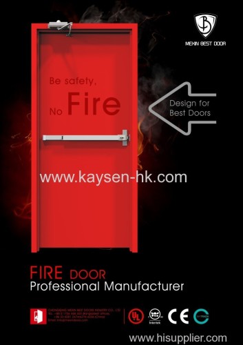 UL Certificated Metal Fire Door