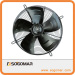 metal axial fan 400mm with external rotor motor steel blades