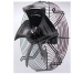 metal axial fan 400mm with external rotor motor steel blades