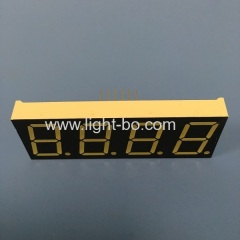 Ultra Bright White 4-digit 0.8-inch(20.4mm) Common Anode 7 segment led display for instrument panel