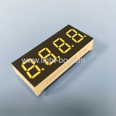 Four Digit 0.4inch ultra white seven segment led display common cathode for temperature indicator