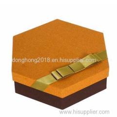 Ecofriendly Hexagon Bar Chocolate Box Packaging