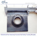 carbon steel anchor plate flat square round bearing plate used for thread bar system