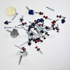 Roofing screw - No.1 point - colorful painted head - all kinds of washer