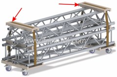 lighting truss trolley for trusses