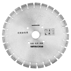 Diamond grit circular saw blade