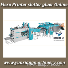 FFG- Flexo Printer Slotter Die Cutter with Folder Gluer online