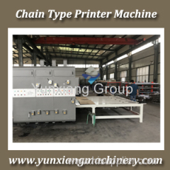 Chain Feeder Printer Slotter Machine