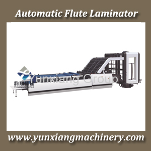 Automatic Flute Laminator Machine 1+2