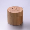 Natural package bamboo cream jar