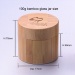 100g bamboo container jar environmentally friendly materials