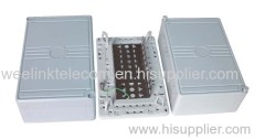 100 Pair Indoor Telecom distribution box For 10 pair LSA modules