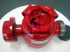 Plug Valve 1&quot; with 2&quot; connections FIG1502 WING TO THREAD