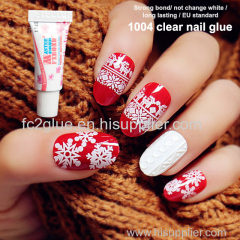 1 g Clear Nail Glue Super Fast Drying For Acrylic Glue