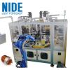 Full automatic 4 stations motor stator coil winding and inserting machine