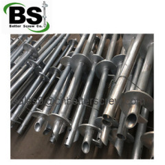 Round Shaft Helical Pile