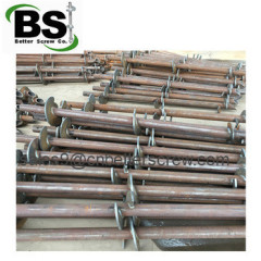 Galvanized Steel Round Shaft Helical Pile