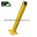 Yellow Steel Pipe Safety Bollard