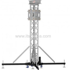 24x24x12m Giant Flat Roof 8 Tower Lighting Truss System