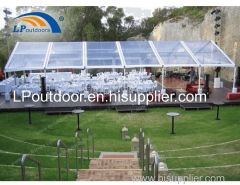 Outdoor Luxury clear PVC wedding celebration tent for event show