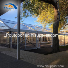 Outdoor Luxury clear PVC wedding celebration tent for event show