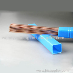 hot selling Phos Copper brazing alloys flat welding rod from China manufacture