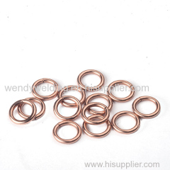 good Liquidity Silver copper zinc weld ring