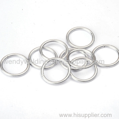 good Liquidity Silver copper zinc weld ring
