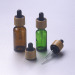 sales promotion Glass essential oil bottle with 18/410 bamboo child resistant CR dropper