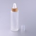 100ml frosted glass bottle with babmoo pump