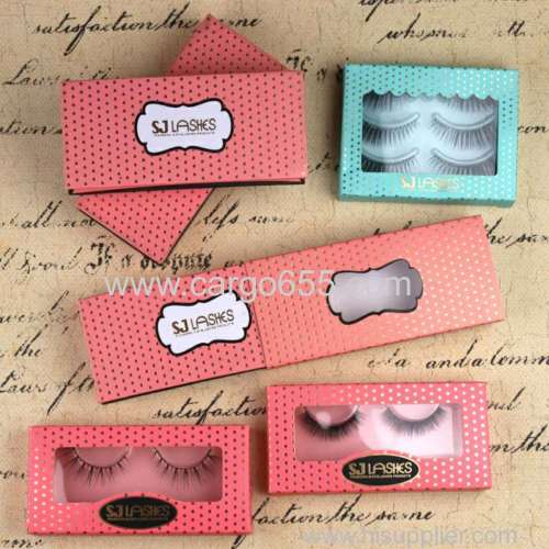 3D Mink Fur False Eyelashes Silk Lashes