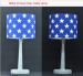 D220*H180mmShade Printed Star Table Lamp