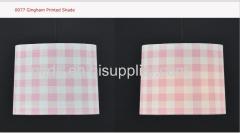 Gingham Printed Shade For Kids D235*250*H200mm