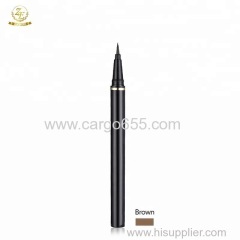 Good quality long lasting waterproof brown eye liner without private label